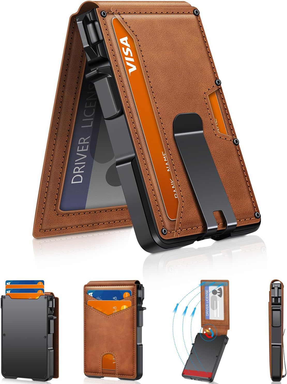 Metal RFID Card Holder Wallet