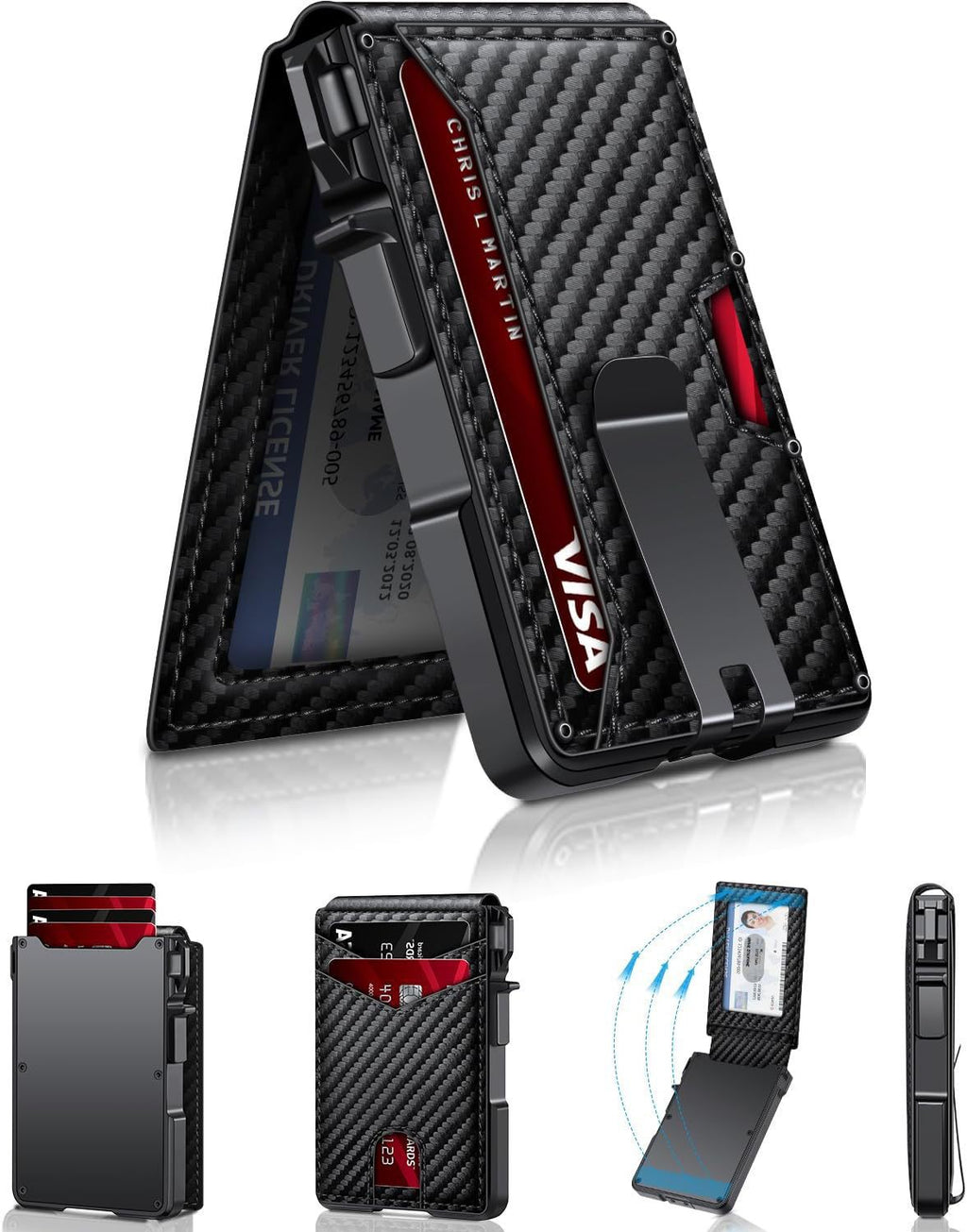 Metal RFID Card Holder Wallet
